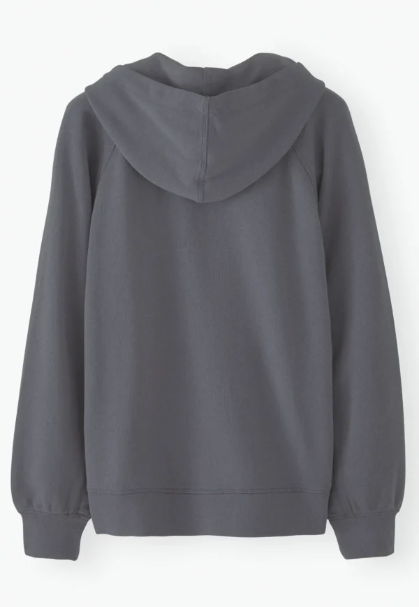 Women Wrap London Jersey Tops*Relaxed Hoodie