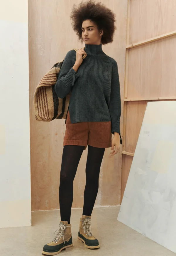 Women Wrap London Accessories*Ribbed Tights