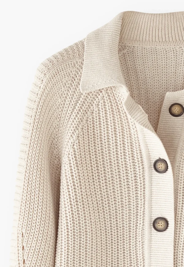 Women Wrap London Knitwear*Rib-Stitch Cardigan