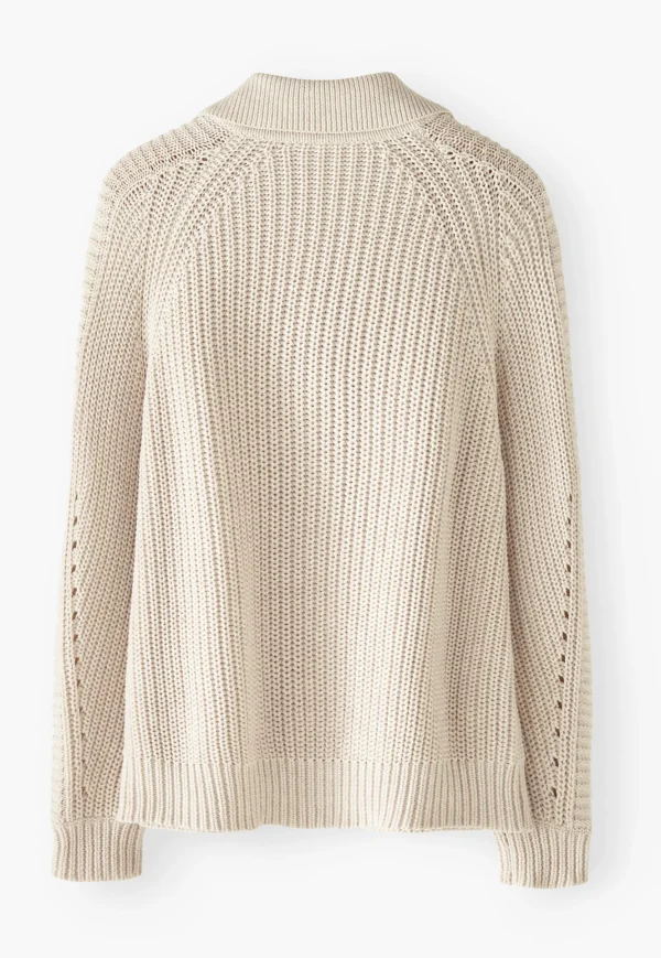 Women Wrap London Knitwear*Rib-Stitch Cardigan