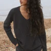 Women Wrap London Knitwear*Rib-Stitch Sweater