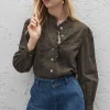 Women Wrap London Shirts & Tops*Ruffle-Neck Broderie Blouse