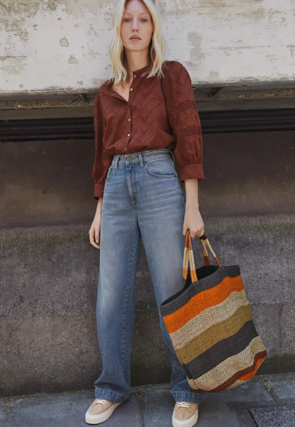 Women Wrap London Shirts & Tops*Schiffli Blouse