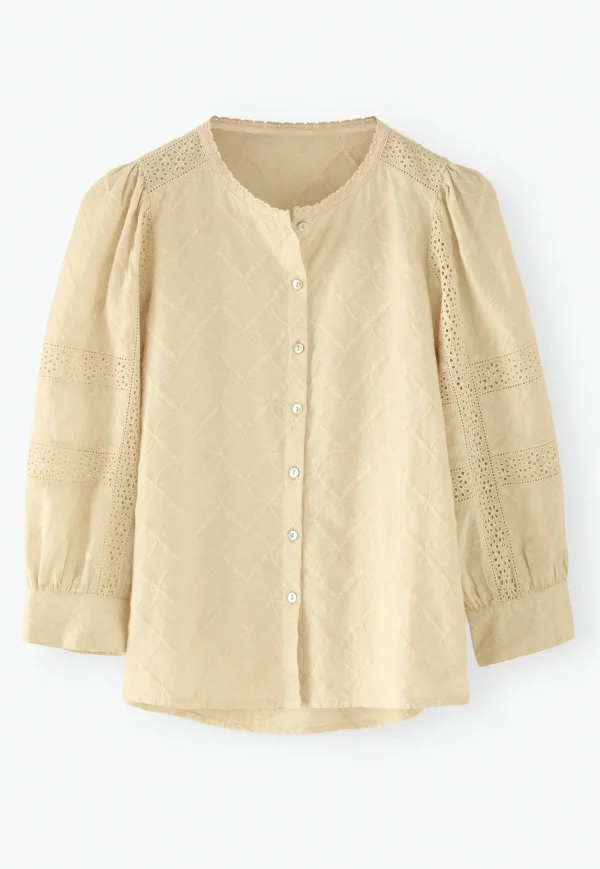 Women Wrap London Shirts & Tops*Schiffli Blouse