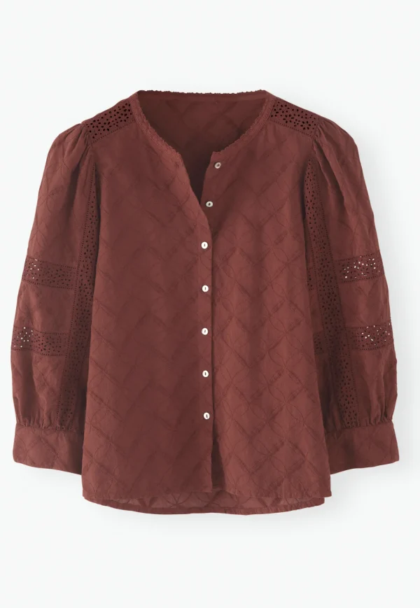 Women Wrap London Shirts & Tops*Schiffli Blouse