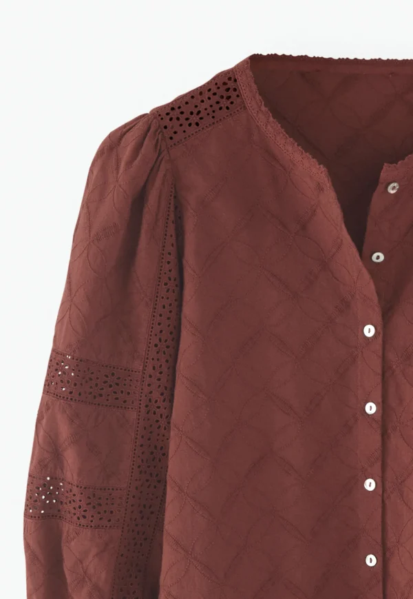 Women Wrap London Shirts & Tops*Schiffli Blouse