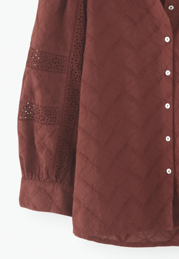 Women Wrap London Shirts & Tops*Schiffli Blouse