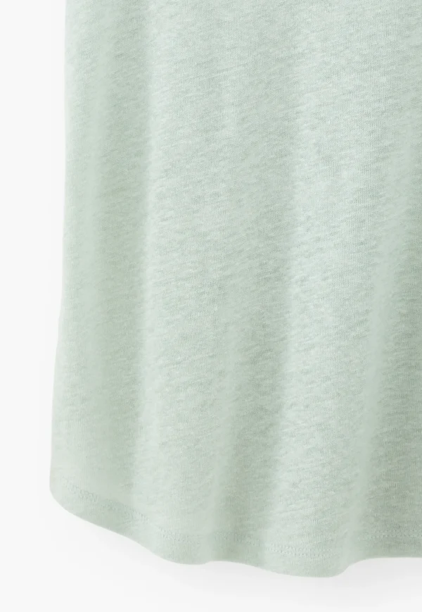 Women Wrap London Jersey Tops*Scoop-Neck Vest