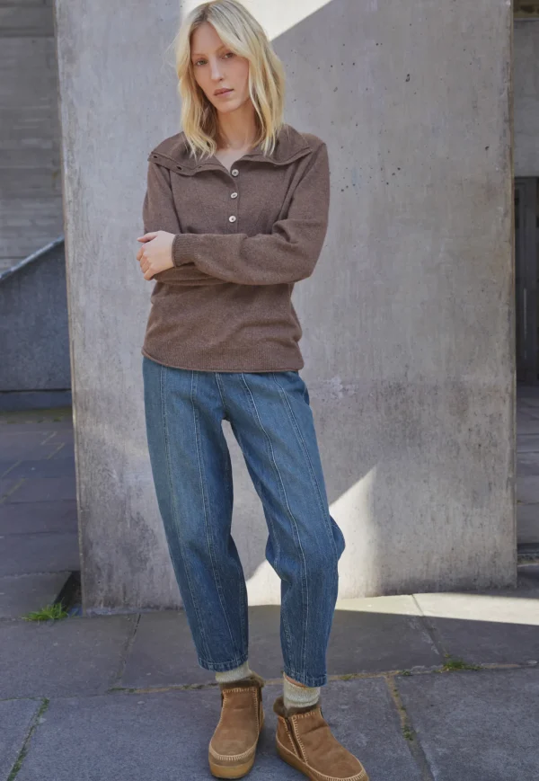 Women Wrap London Jeans & Trousers*Seam-Detail Jeans