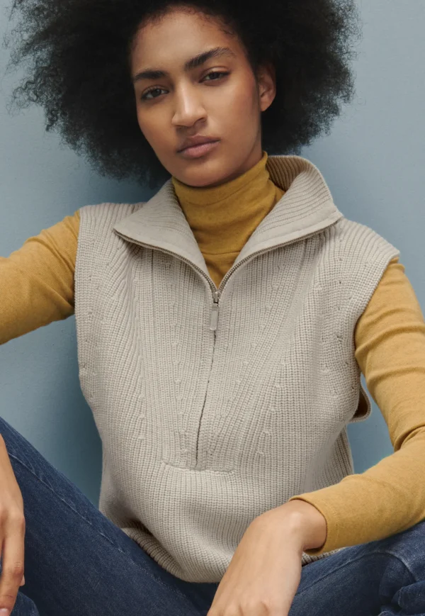 Women Wrap London Knitwear*Sleeveless Sweater