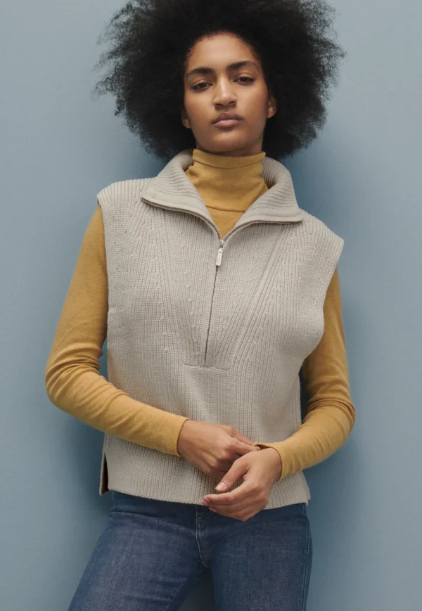 Women Wrap London Knitwear*Sleeveless Sweater