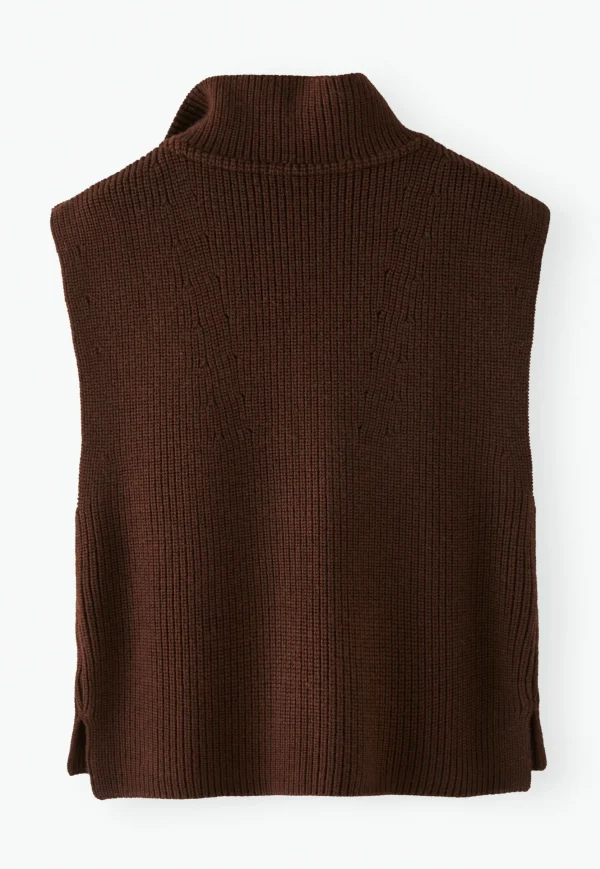 Women Wrap London Knitwear*Sleeveless Sweater
