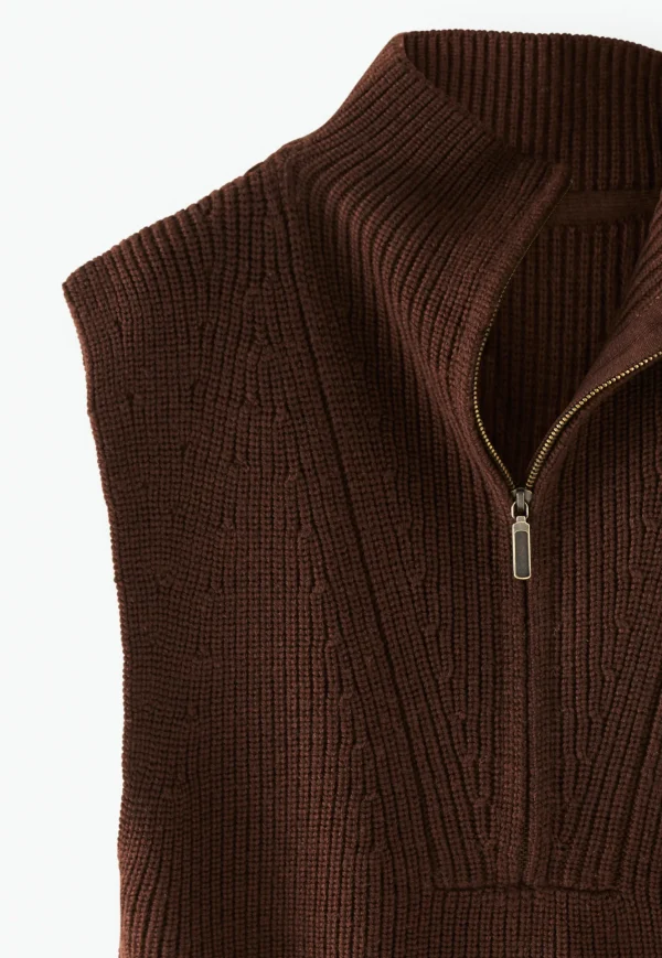 Women Wrap London Knitwear*Sleeveless Sweater