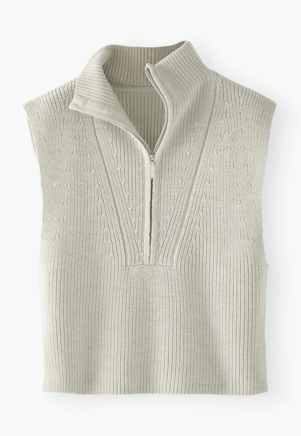 Women Wrap London Knitwear*Sleeveless Sweater