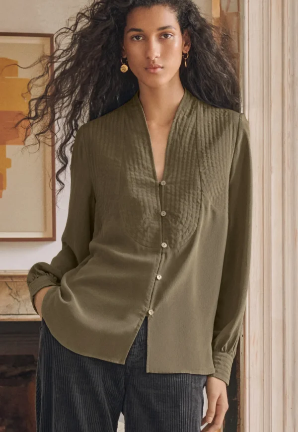 Women Wrap London Shirts & Tops*Stitch-Detail Blouse