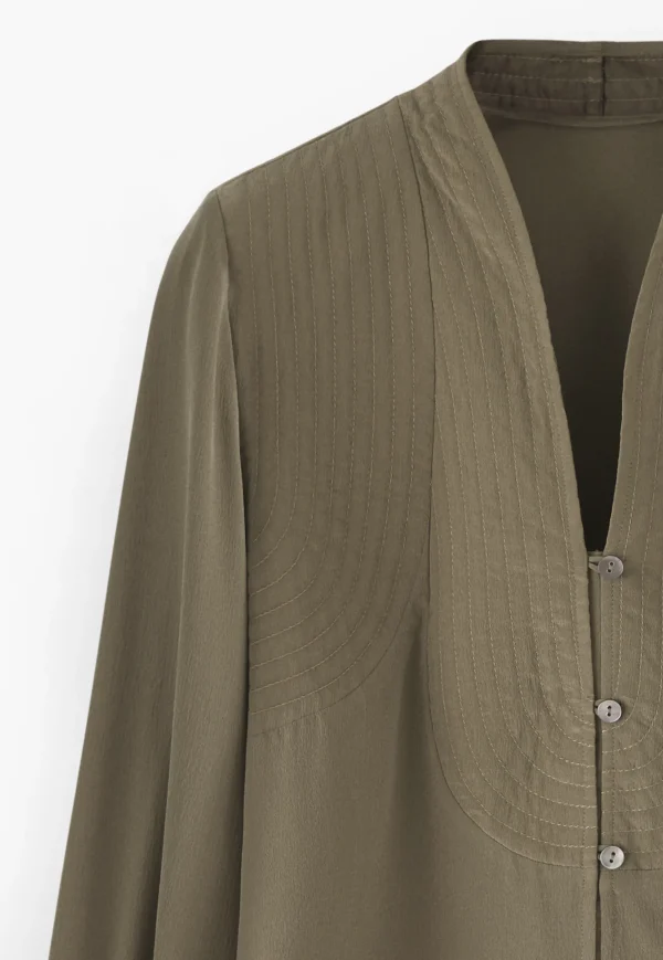 Women Wrap London Shirts & Tops*Stitch-Detail Blouse