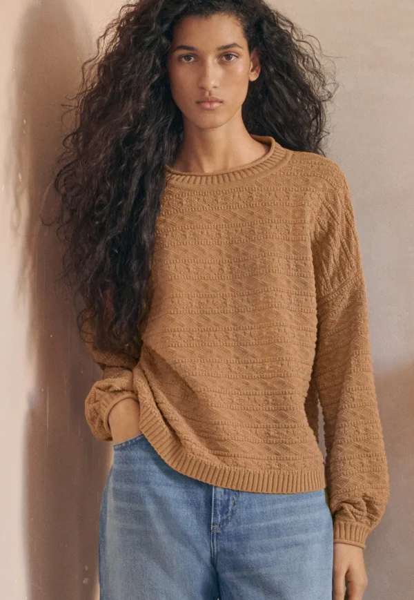 Women Wrap London Knitwear*Stitch-Detail Sweater