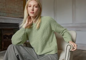 Women Wrap London Knitwear*Stitch-Detail Sweater
