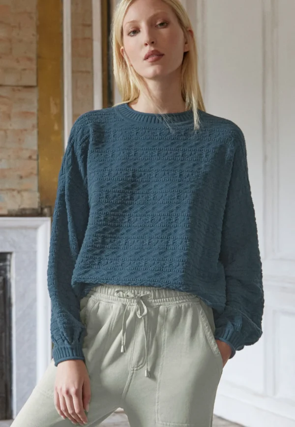 Women Wrap London Knitwear*Stitch-Detail Sweater