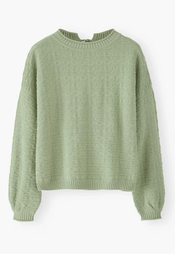 Women Wrap London Knitwear*Stitch-Detail Sweater