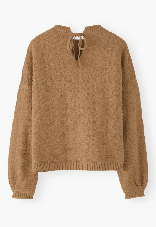 Women Wrap London Knitwear*Stitch-Detail Sweater