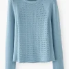 Women Wrap London Knitwear*Stitch-Mixing Sweater