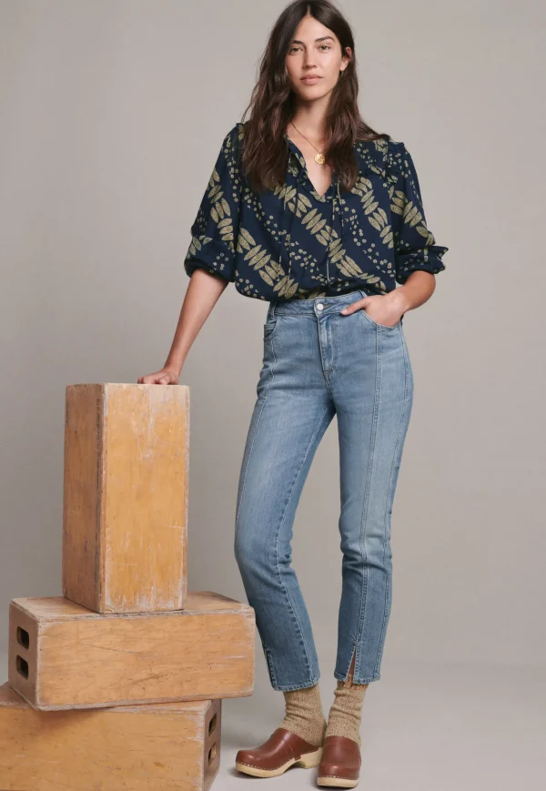 Women Wrap London Jeans & Trousers*Straight Cropped Jeans