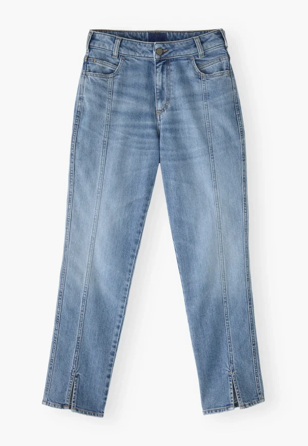 Women Wrap London Jeans & Trousers*Straight Cropped Jeans