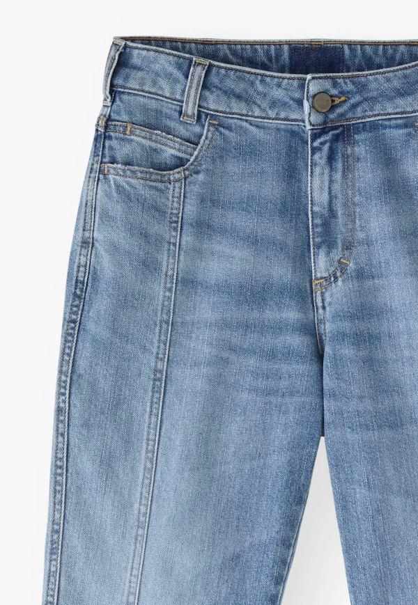 Women Wrap London Jeans & Trousers*Straight Cropped Jeans