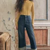 Women Wrap London Jeans & Trousers*Straight Turned-Up-Hem Jeans