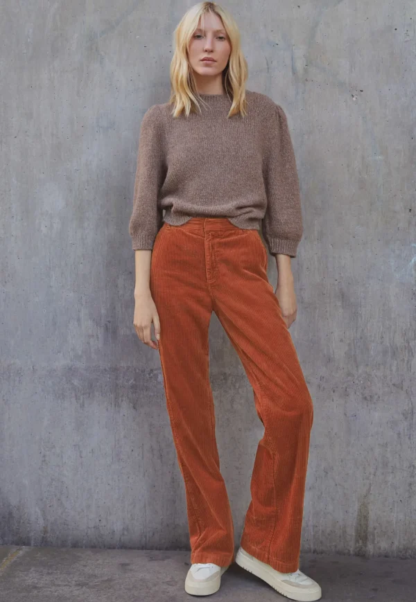 Women Wrap London Jeans & Trousers*Straight-Leg Cord Trousers