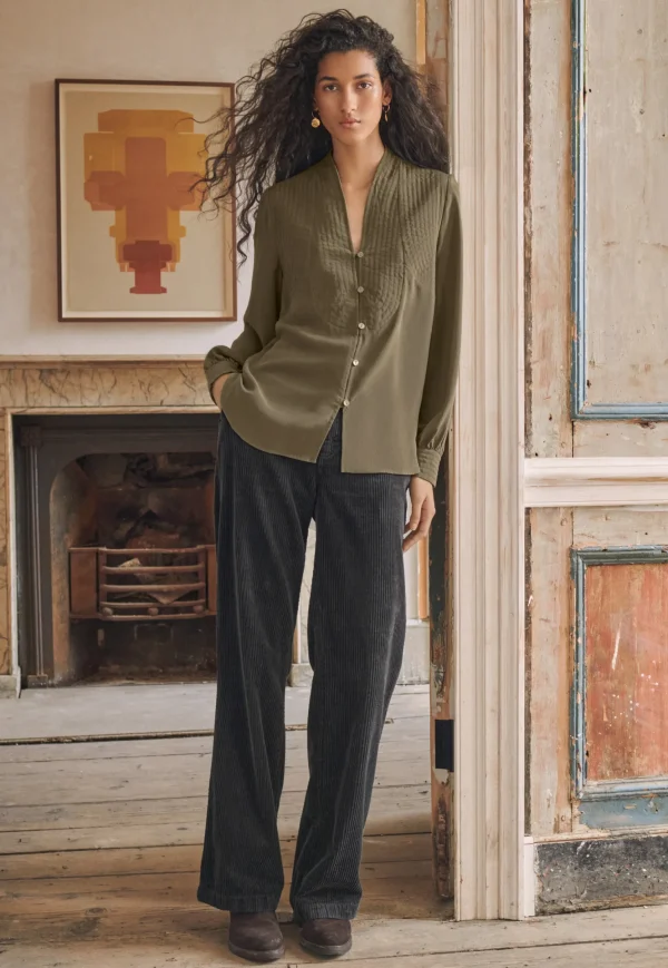 Women Wrap London Jeans & Trousers*Straight-Leg Cord Trousers