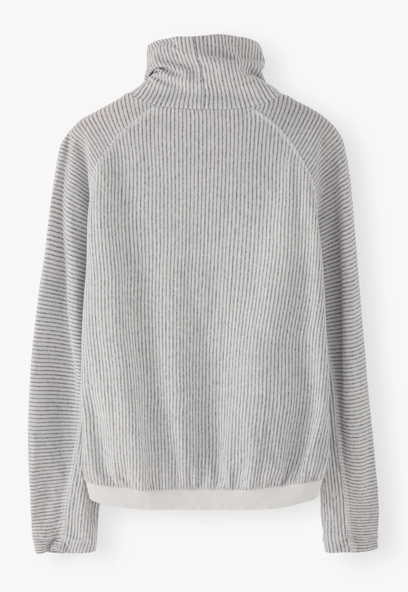 striped_funnelneck_top_7-1.webp Women Wrap London Jersey Tops*Striped Funnel-Neck Top