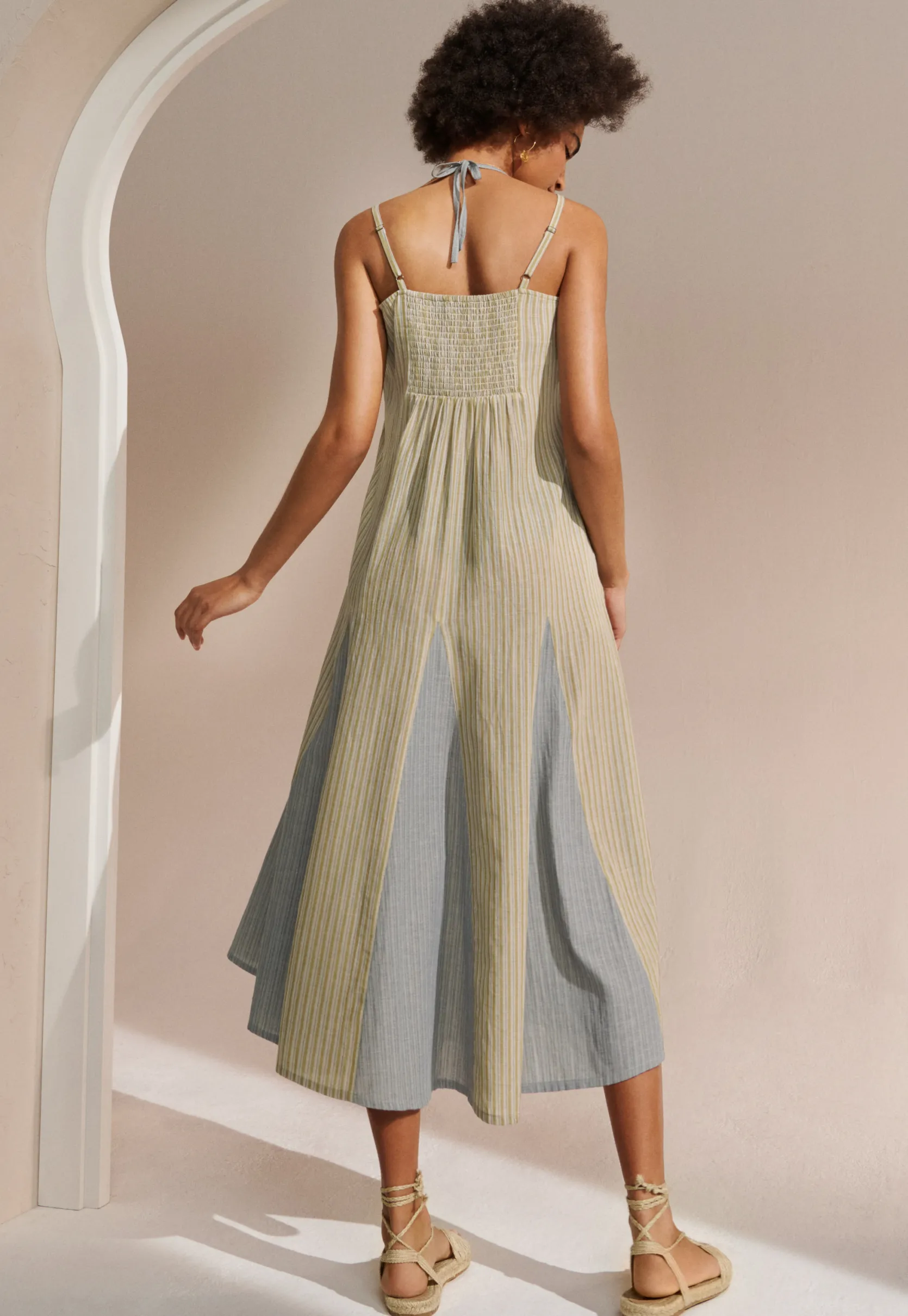 striped_sundress_1.webp Women Wrap London Dresses & Skirts*Striped Sundress