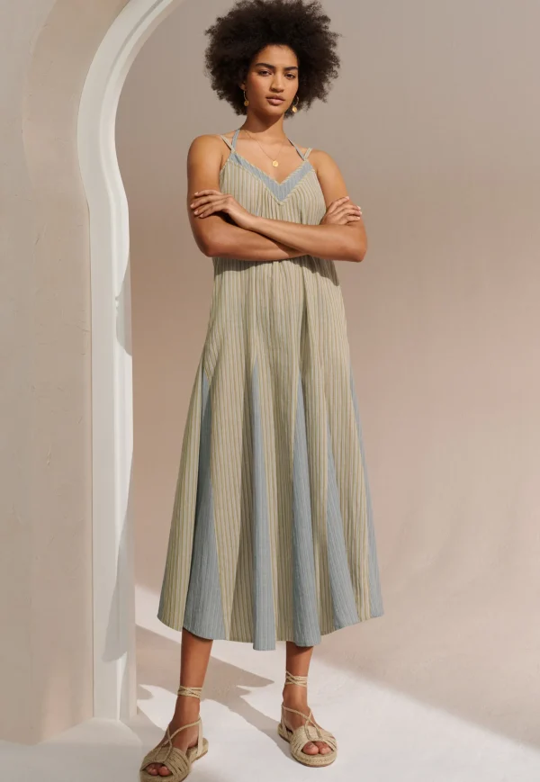 Women Wrap London Dresses & Skirts*Striped Sundress