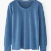 Women Wrap London Jersey Tops*Striped Top