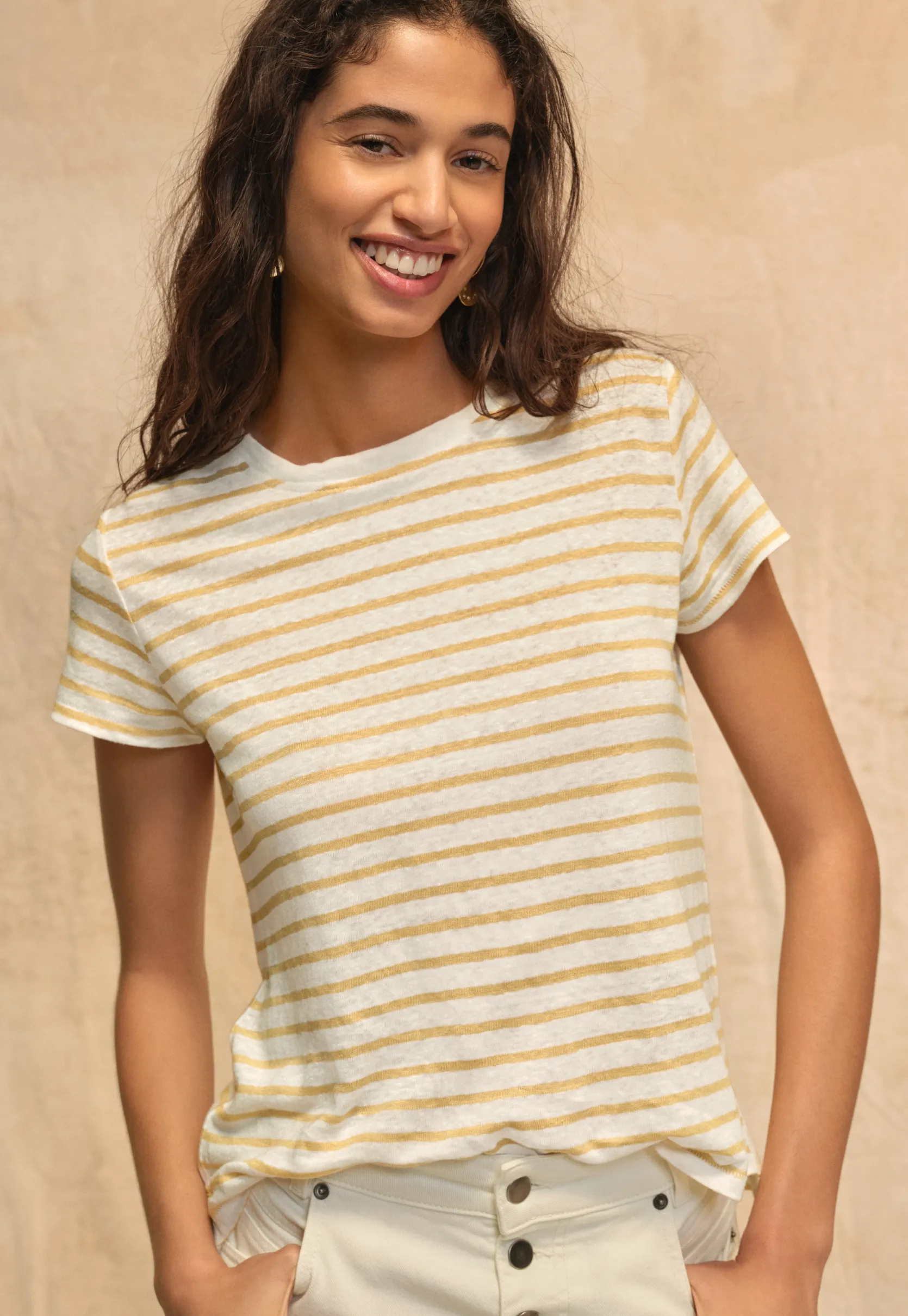 striped_tshirt_0.webp Women Wrap London Jersey Tops*Striped T-Shirt