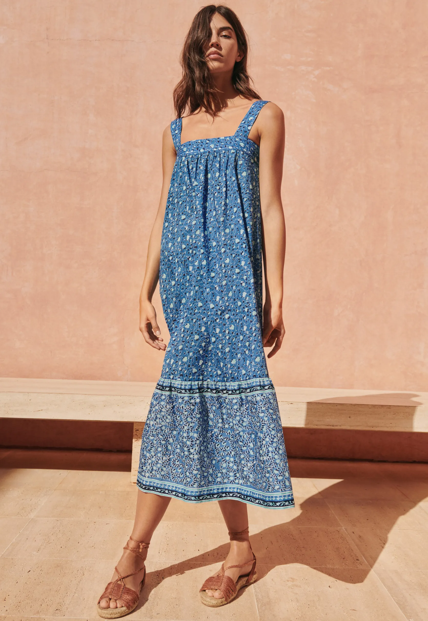 tiered_printed_sundress_0.webp Women Wrap London Dresses & Skirts*Tiered Printed Sundress