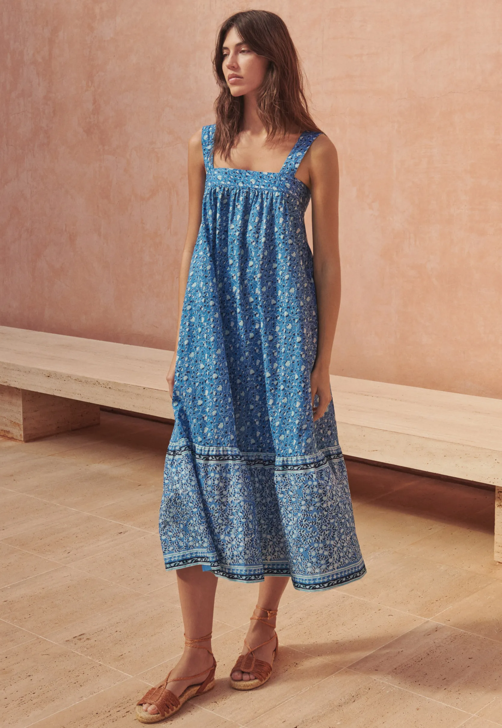tiered_printed_sundress_3.webp Women Wrap London Dresses & Skirts*Tiered Printed Sundress