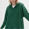 Women Wrap London Jersey Tops*V-Neck Hoodie