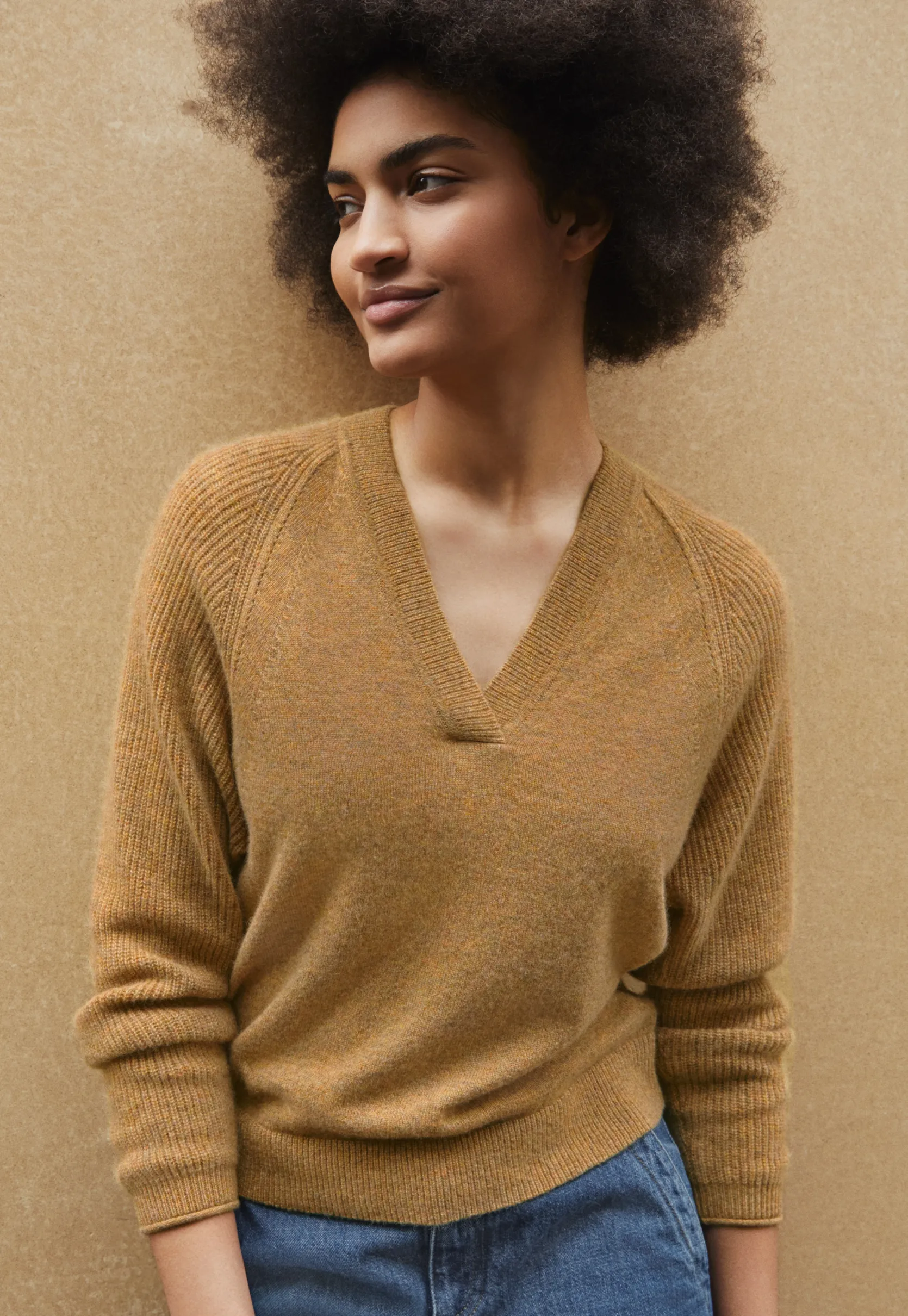 vneck_sweater_0-4.webp Women Wrap London Knitwear*V-Neck Sweater