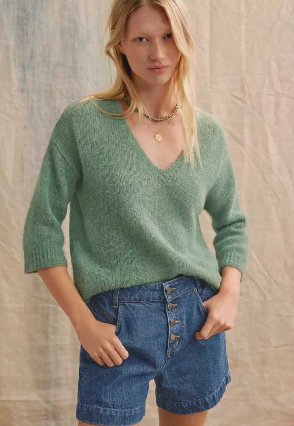 Women Wrap London Knitwear*V-Neck Sweater