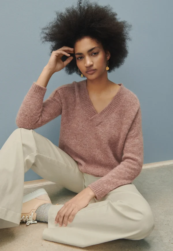 Women Wrap London Knitwear*V-Neck Sweater