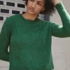 Women Wrap London Knitwear*Wave-Stitch Sweater