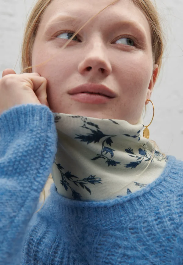 Women Wrap London Knitwear*Wave-Stitch Sweater