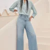 Women Wrap London Jeans & Trousers*Wide-Leg Cropped Jeans