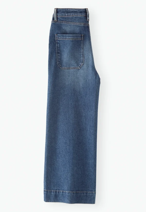 Women Wrap London Jeans & Trousers*Wide-Leg Cropped Jeans