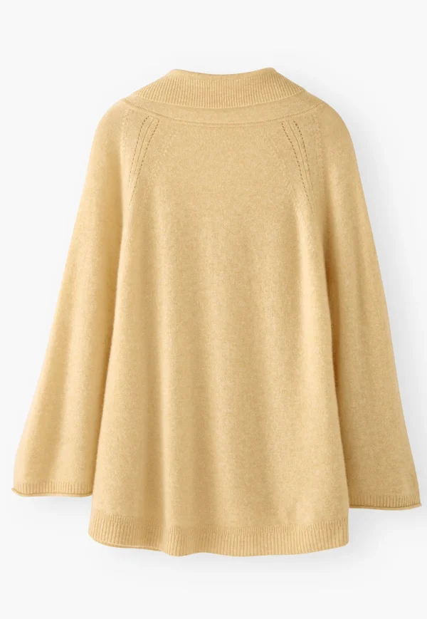 Women Wrap London Knitwear*Wide-Sleeve Sweater