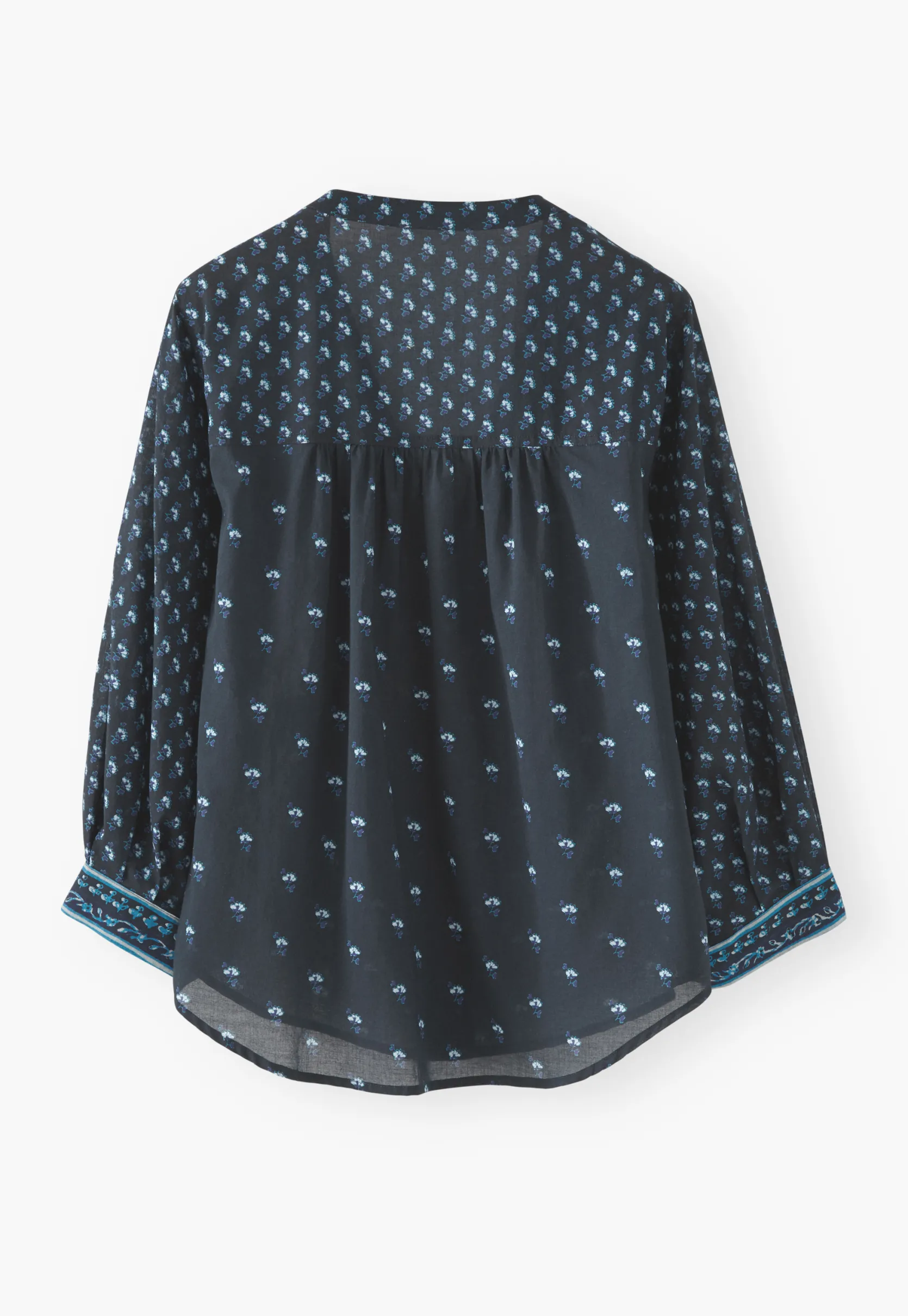 woodblockprinted_patchwor_5.webp Women Wrap London Shirts & Tops*Woodblock-Printed Patchwork Shirt