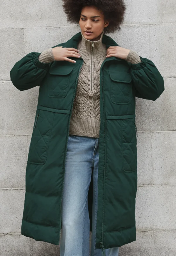 Women Wrap London Knitwear*Zip-Neck Sweater